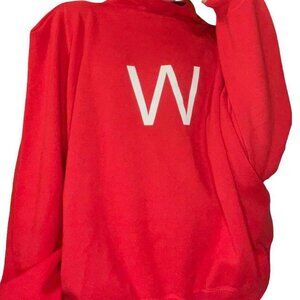 Handmade Wisconsin Sweater Red